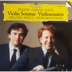 César Franck / Claude Debussy / Maurice Ravel / Shlomo Mintz / Yefim Bronfman Violin Sonatas / Violinsonaten Vinyl LP USED