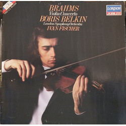 Johannes Brahms / Boris Belkin / The London Symphony Orchestra / Ivan Fischer Violin Concerto • Violinkonzert Vinyl LP USED
