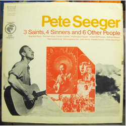 Pete Seeger 3 Saints, 4 Sinners And 6 Other People Vinyl LP USED