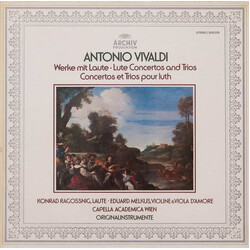 Antonio Vivaldi Werke Mit Laute - Lute Concertos And Trios - Concertos Et Trios Pour Luth Vinyl LP USED