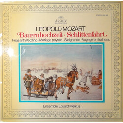 Leopold Mozart / Ensemble Eduard Melkus Bauernhochzeit - Musikalische Schlittenfahrt Vinyl LP USED