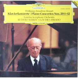 Wolfgang Amadeus Mozart / The London Symphony Orchestra / Rudolf Serkin / Claudio Abbado Klavierkonzerte • Piano Concertos Nos. 20 & 12 Vinyl LP USED