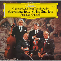 Amadeus-Quartett / Giuseppe Verdi / Pyotr Ilyich Tchaikovsky Streichquartette = String Quartets Vinyl LP USED