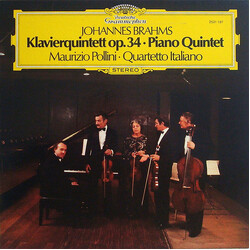 Johannes Brahms / Maurizio Pollini / Quartetto Italiano Klavierquintett Op. 34 ·  Piano Quintet Vinyl LP USED