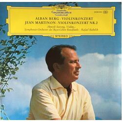 Alban Berg / Jean Martinon / Henryk Szeryng / Symphonie-Orchester Des Bayerischen Rundfunks / Rafael Kubelik Violinkonzert / Violinkonzert Nr.2 Vinyl 