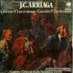 Juan Crisóstomo de Arriaga / Cuarteto Clásico De Madrid De Radio Nacional De España Cuarteto Nº 1 En Re Menor / Cuarteto Nº 2 En La Menor Vinyl LP USE