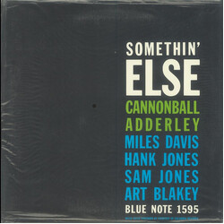 Cannonball Adderley Somethin' Else Vinyl LP USED
