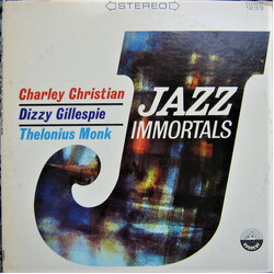 Charlie Christian / Dizzy Gillespie / Thelonious Monk Jazz Immortals Vinyl LP USED