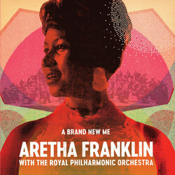 Aretha Franklin / The Royal Philharmonic Orchestra A Brand New Me Vinyl LP USED