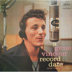 Gene Vincent & His Blue Caps A Gene Vincent Record Date Vinyl LP USED