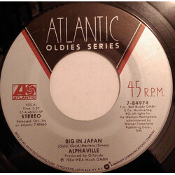 Alphaville Big In Japan / Forever Young VINYL 7" USED