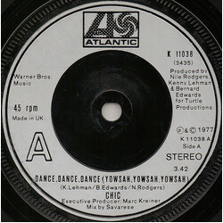 Chic Dance, Dance, Dance (Yowsah, Yowsah, Yowsah) USED VINYL 7INCH 45 RPM SINGLE