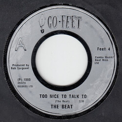 The Beat (2) Too Nice To Talk To USED VINYL 7INCH 45 RPM SINGLE