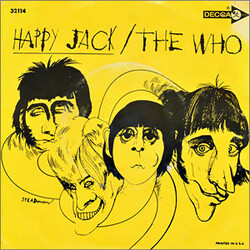 The Who Happy Jack USED VINYL 7INCH 45 RPM SINGLE