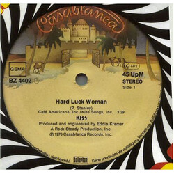 Kiss Hard Luck Woman / Mr.Speed USED VINYL 12INCH 45 RPM STEREO