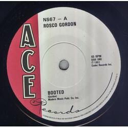 Rosco Gordon / Little Willie Littlefield / Little Laura Wiggins Booted / Ain't A Better Story To Told USED VINYL 7INCH 45 RPM SINGLE REISSUE