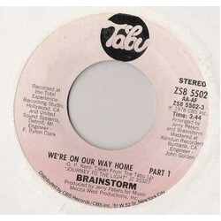 Brainstorm (5) We're On Our Way Home USED VINYL 7INCH 45 RPM STYRENE