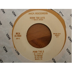 The Elegants / Poni-Tails Little Star / Born Too Late USED VINYL 7INCH 45 RPM REISSUE