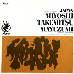 Akira Miyoshi / Toru Takemitsu / Toshiro Mayuzumi New Music From Japan Vinyl LP USED