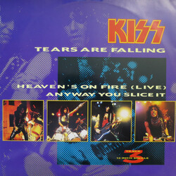 Kiss Tears Are Falling USED VINYL 12INCH 45 RPM STEREO