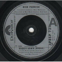 Man Parrish Boogie Down (Bronx) USED VINYL 7INCH 45 RPM