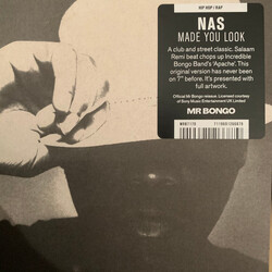 Nas / Nasir Jones Made You Look USED VINYL 7INCH SINGLE REISSUE
