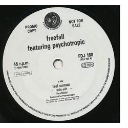 Freefall (2) / Psychotropic Feel Surreal USED VINYL 7INCH 45 RPM PROMO