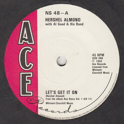 Hershel Almond / Al Good & His Band Let's Get It On USED VINYL 7INCH 45 RPM REISSUE