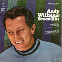 Andy Williams Newest Hits Vinyl LP USED