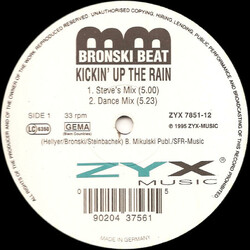Bronski Beat Kickin' Up The Rain Vinyl 12" USED