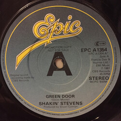 Shakin' Stevens Green Door USED VINYL 7INCH SINGLE PROMO