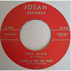 Louie And The Fat Men Fat Man USED VINYL 7INCH 45 RPM REISSUE