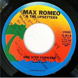 Max Romeo / The Upsetters One Step Forward / One Step Dub USED VINYL 7INCH 45 RPM SINGLE STYRENE STEREO