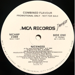 Combined Flavour Niceness Vinyl 12" USED