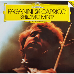Niccolò Paganini / Shlomo Mintz 24 Capricci Per Violino Solo Op.1 Vinyl LP USED