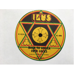 Fred Locks Back to Africa Vinyl 12" USED