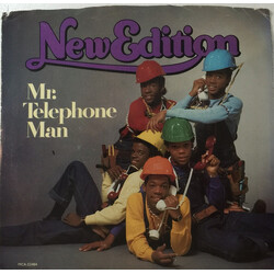 New Edition Mr. Telephone Man USED VINYL 7INCH 45 RPM SINGLE