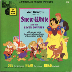 Robie Lester / Unknown Artist Walt Disney's Story Of Snow White And The Seven Dwarfs USED VINYL 7INCH 33 S RPM REPRESS