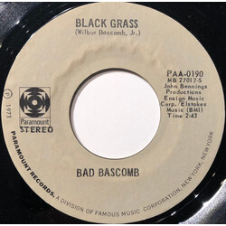 Bad Bascomb Black Grass / I Feel Like Dancing USED VINYL 7INCH 45 RPM STYRENE STEREO MONO
