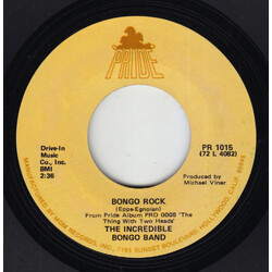 The Incredible Bongo Band Bongo Rock USED VINYL 7INCH 45 RPM