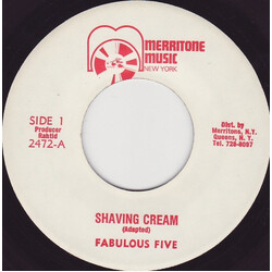 Fabulous Five Inc. Shaving Cream Vinyl 7" USED
