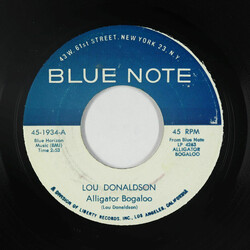 Lou Donaldson Alligator Bogaloo / Rev. Moses USED VINYL 7INCH 45 RPM SINGLE