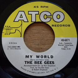 Bee Gees My World USED VINYL 7INCH 45 RPM SINGLE STYRENE