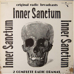 Richard Widmark / Boris Karloff Inner Sanctum - 2 Complete Radio Dramas Vinyl LP USED