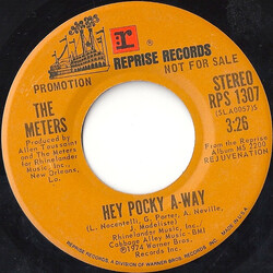 The Meters Hey Pocky A-Way USED VINYL 7INCH 45 RPM PROMO