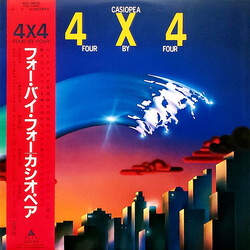 Casiopea 4 × 4 (Four By Four) Vinyl LP USED