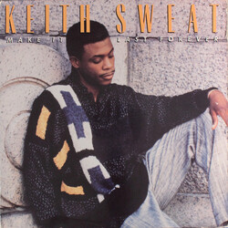 Keith Sweat Make It Last Forever Vinyl LP USED
