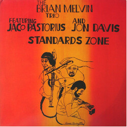 The Brian Melvin Trio / Jaco Pastorius / Jon Davis (2) Standards Zone Vinyl LP USED