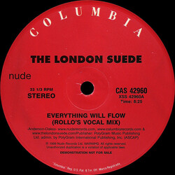 Suede Everything Will Flow VINYL 12" USED