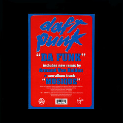 Daft Punk Da Funk USED VINYL 12INCH 45 RPM STEREO